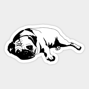 Pug Sticker